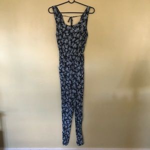 Floral print jumper